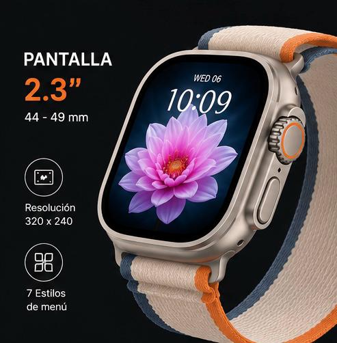 ⌚ ¡Smartwatch Ultra 10 Premium + 7 Correas Incluidas!