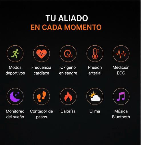 ⌚ ¡Smartwatch Ultra 10 Premium + 7 Correas Incluidas!